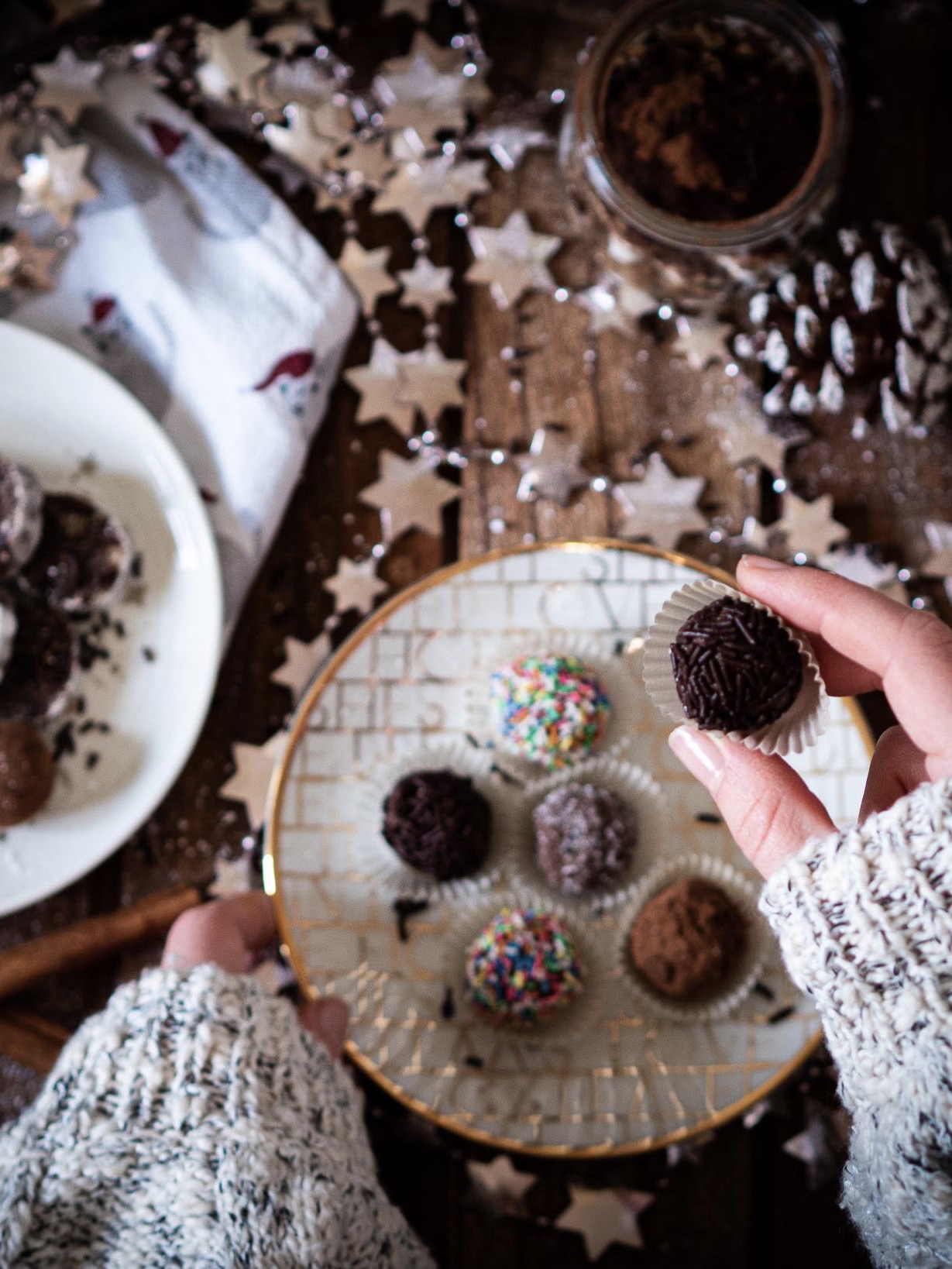 Rumkugeln ★ vegan &amp; glutenfrei ★ Weihnachten | eat &amp; flow